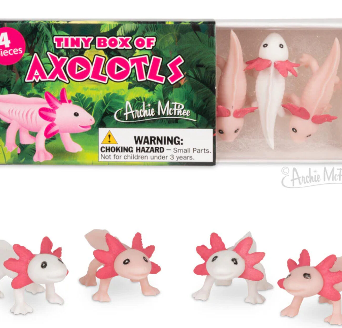 Tiny Box of Axolotls
