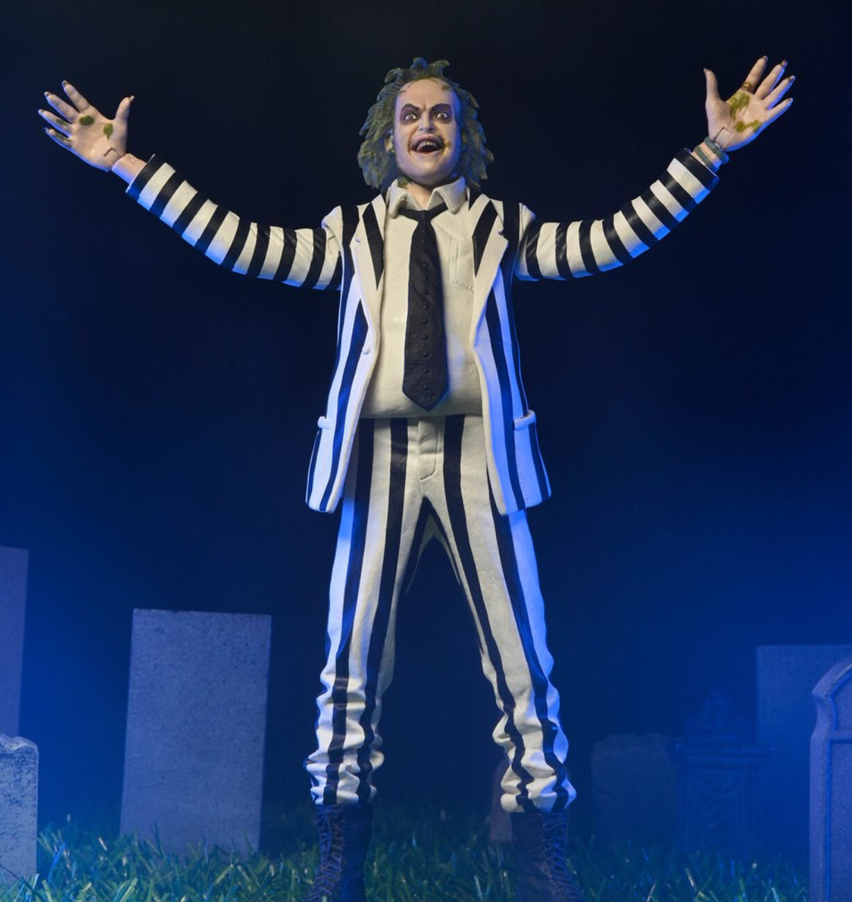 Beetlejuice (1988) Talking Stripped Suit 1:4 Scale Action Figure