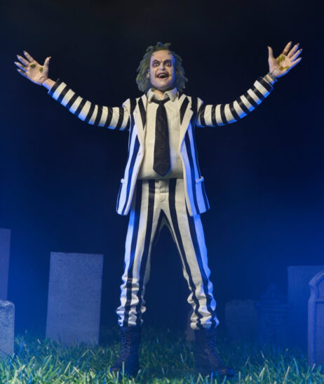 Beetlejuice (1988) Talking Stripped Suit 1:4 Scale Action Figure