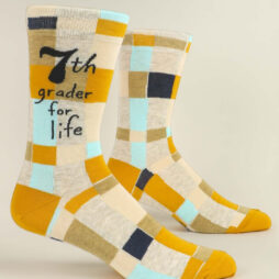 7th Grader For Life Men's Socks