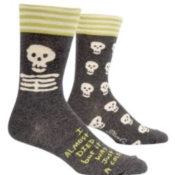 I Almost Died Men's Socks
