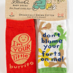 I’m Your Little Burrito/ Don’t Blame Your Farts On Me Socks