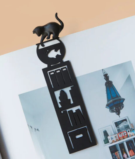 Fishing Cat Bookmark