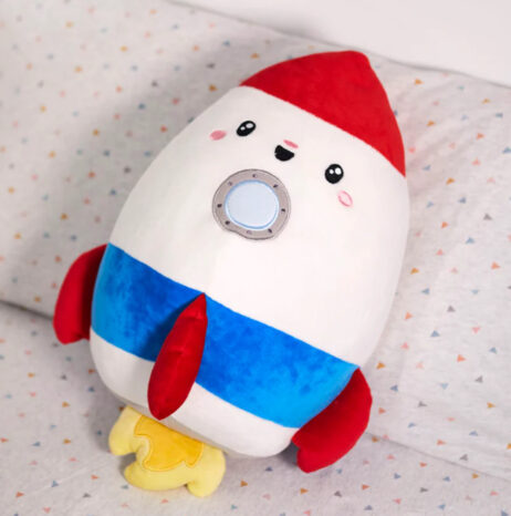 Fluffy Rocket Kid’s Cushion