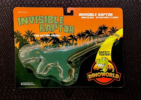 Invisible Raptor Action Figure