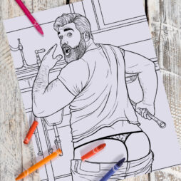 Cheesecake Daddies: An Adult Coloring Book by Paul Richmond