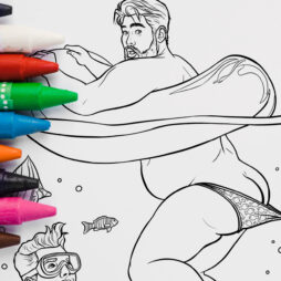 Cheesecake Daddies: An Adult Coloring Book by Paul Richmond