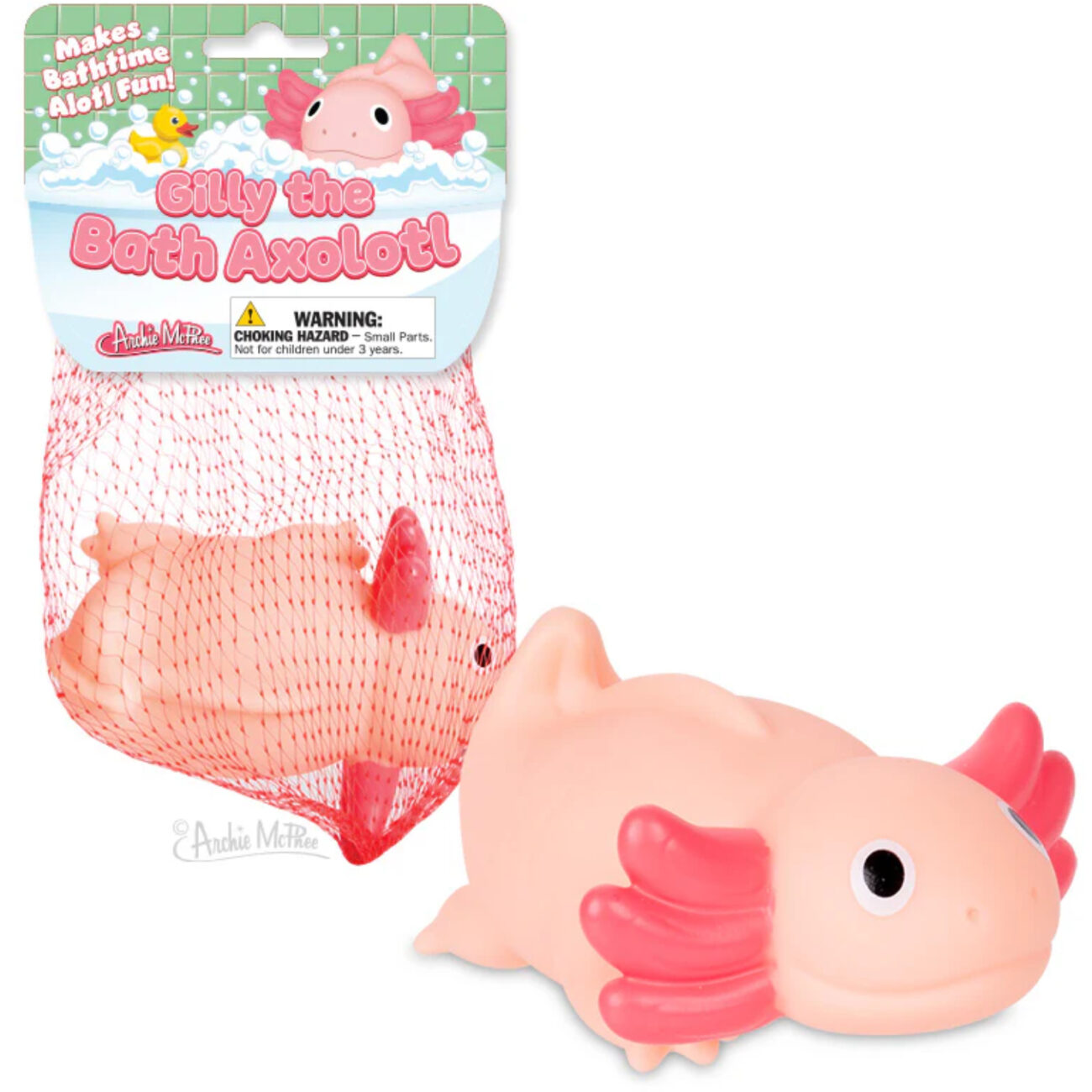 Billy the Bath Axolotl