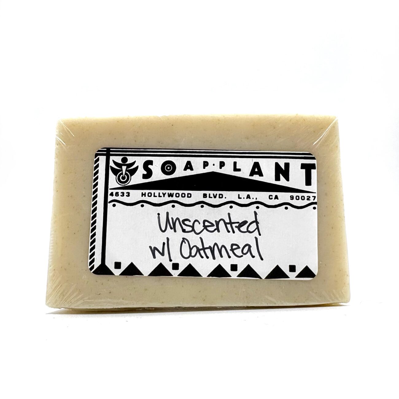 Unscented glycerin soap with oatmeal
