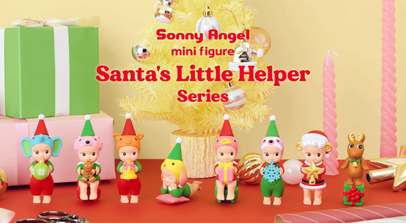 Sonny Angel Santa’s Little Helper Series Set of 6