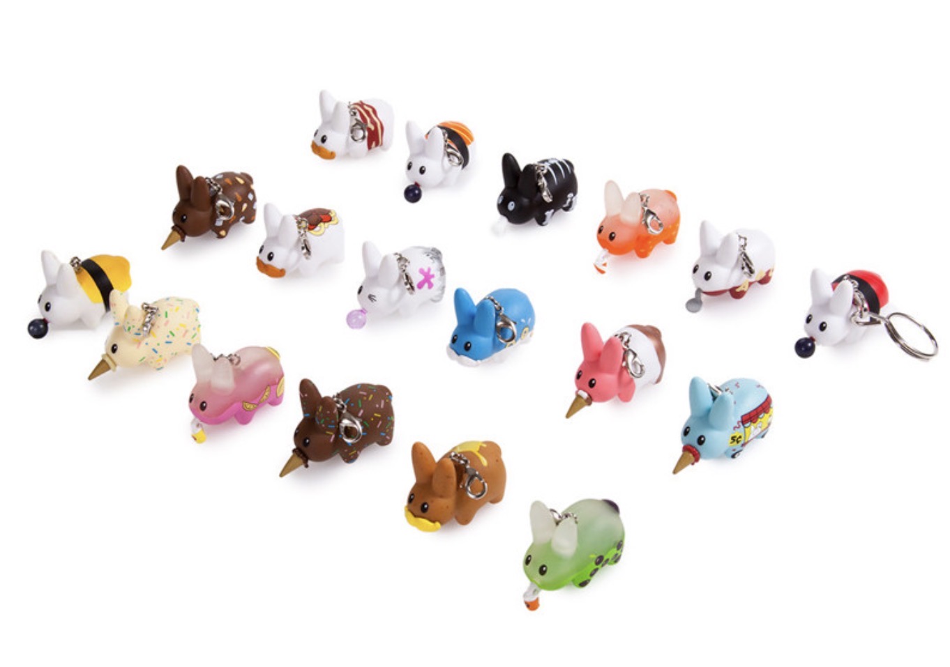 Bite Sized Labbit Keychain Blind Box