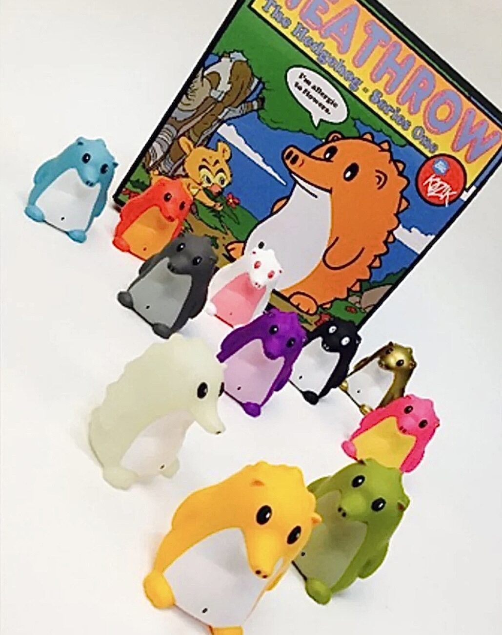 Heathrow the Hedgehog Blind Box by Frank Kozik
