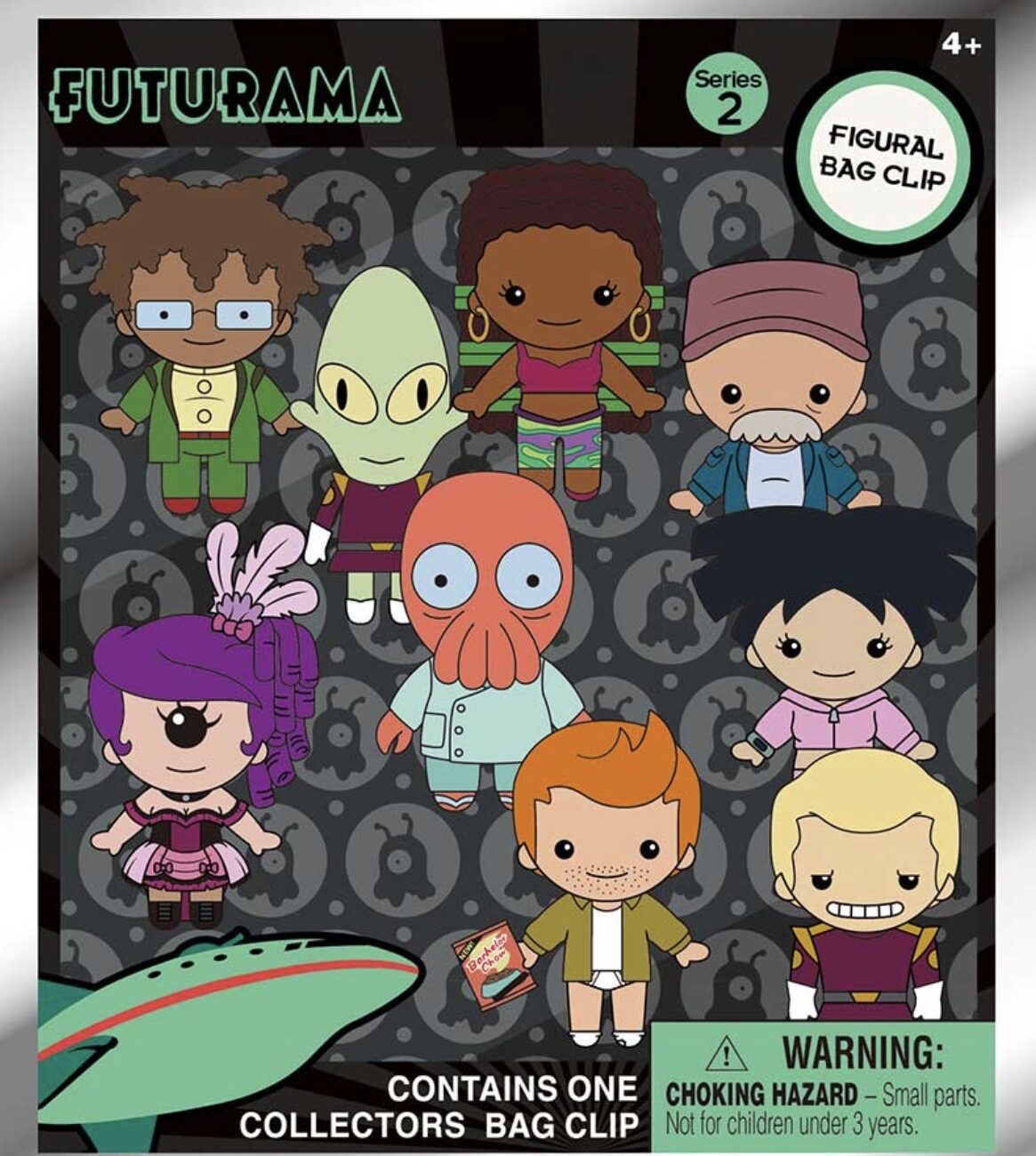 Futurama 3D Foam Blind Bag Keychain Series 2