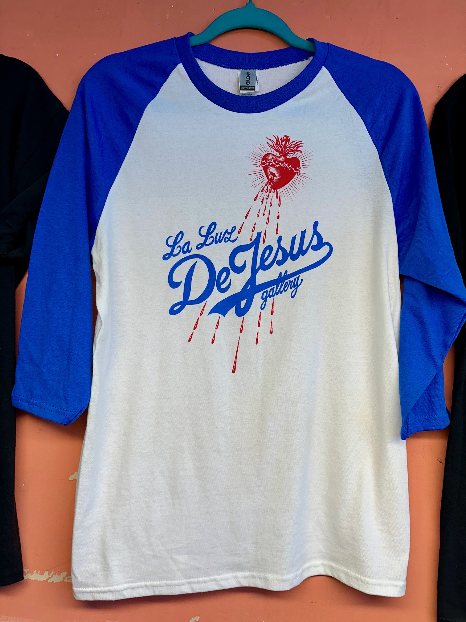 La Luz de Jesus Gallery (I Love LA) Ringer Unisex T-shirt