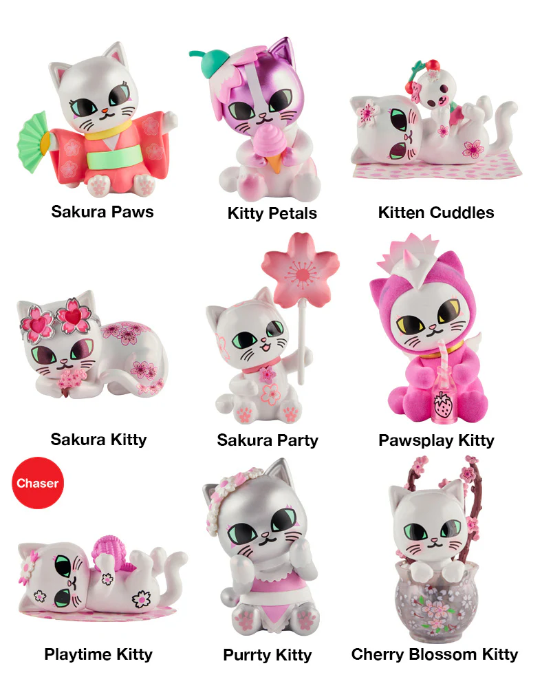 Cherry Blossom Cats Blind Box