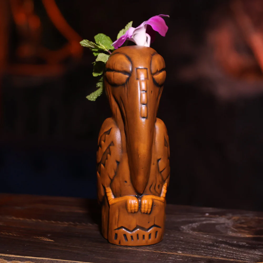 Ghost Bird Tiki Mug
