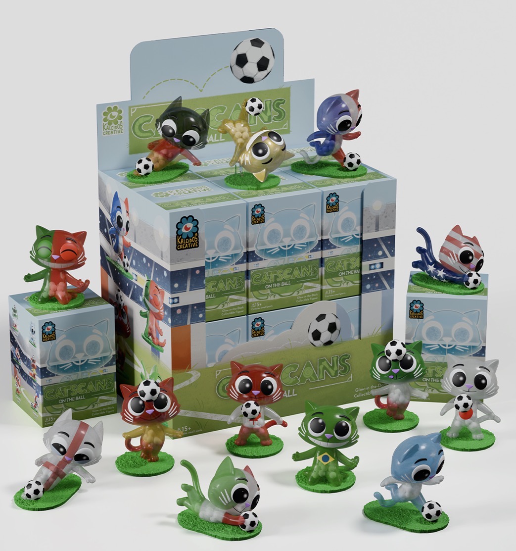 Catscans on the Ball Blind Box
