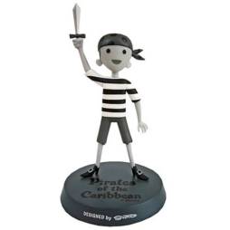 Pirates of the Caribbean SHAG Pirate Boy B&W Vinyl Figure