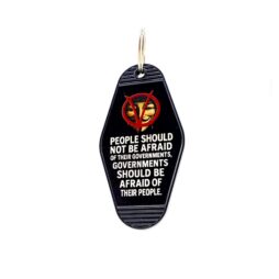 V For Vendetta Key Tag