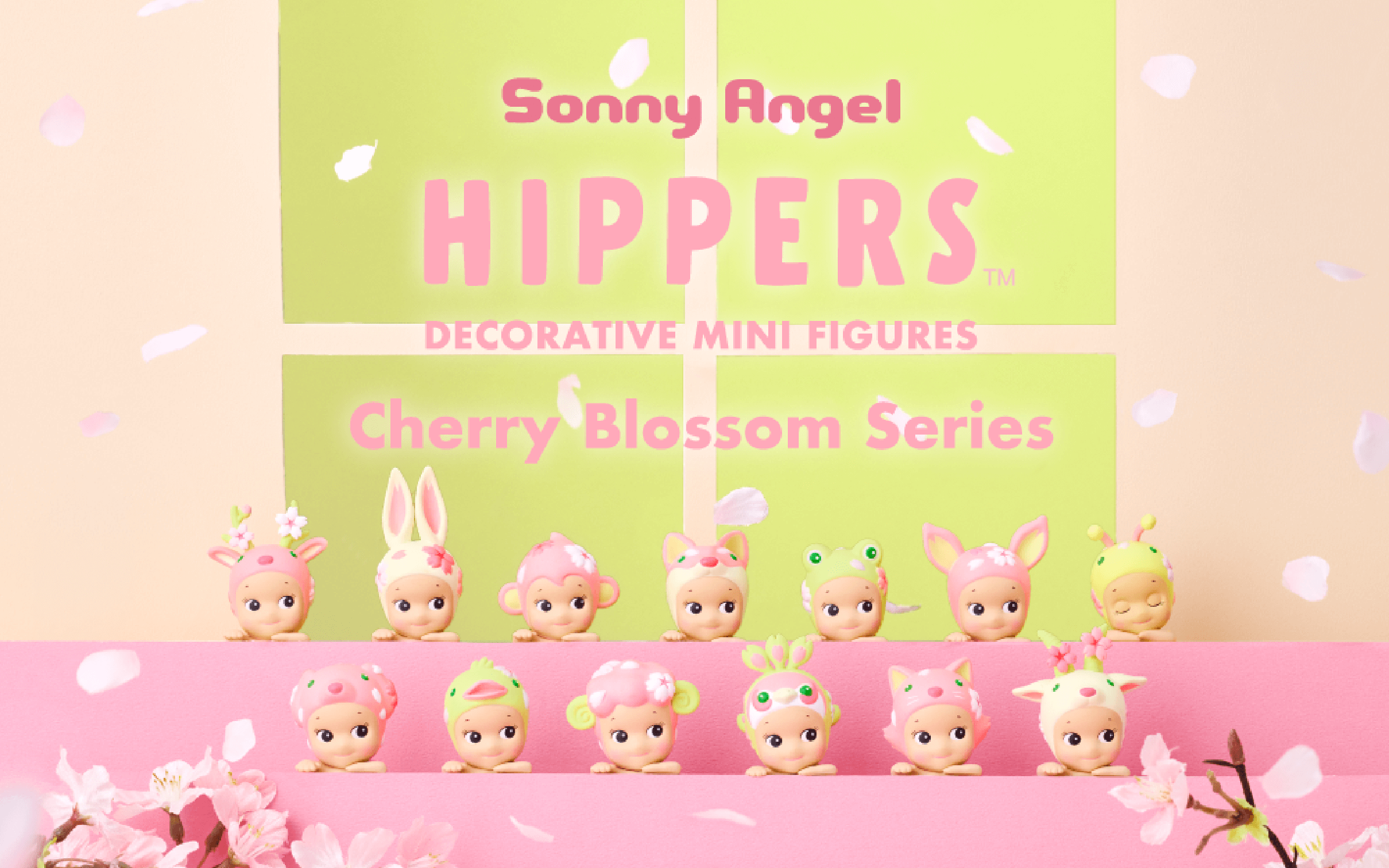 Sonny Angel Cherry Blossom Hippers Series Blind Box