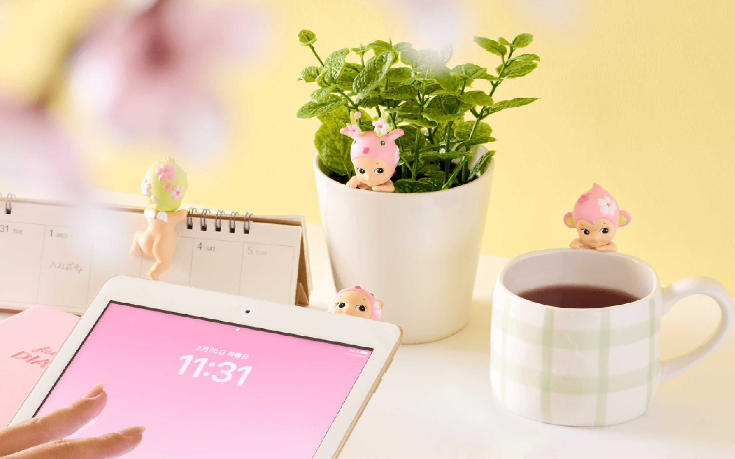 Sonny Angel Cherry Blossom Hippers Series Blind Box