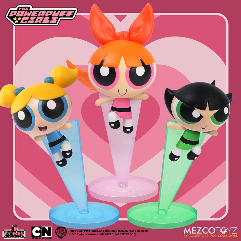 Powerpuff Girls 5 Points Action Figure