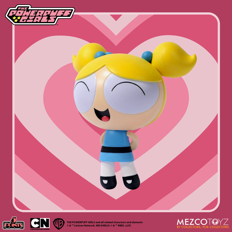 Bubbles Powerpuff Girls 5 Points Action Figure