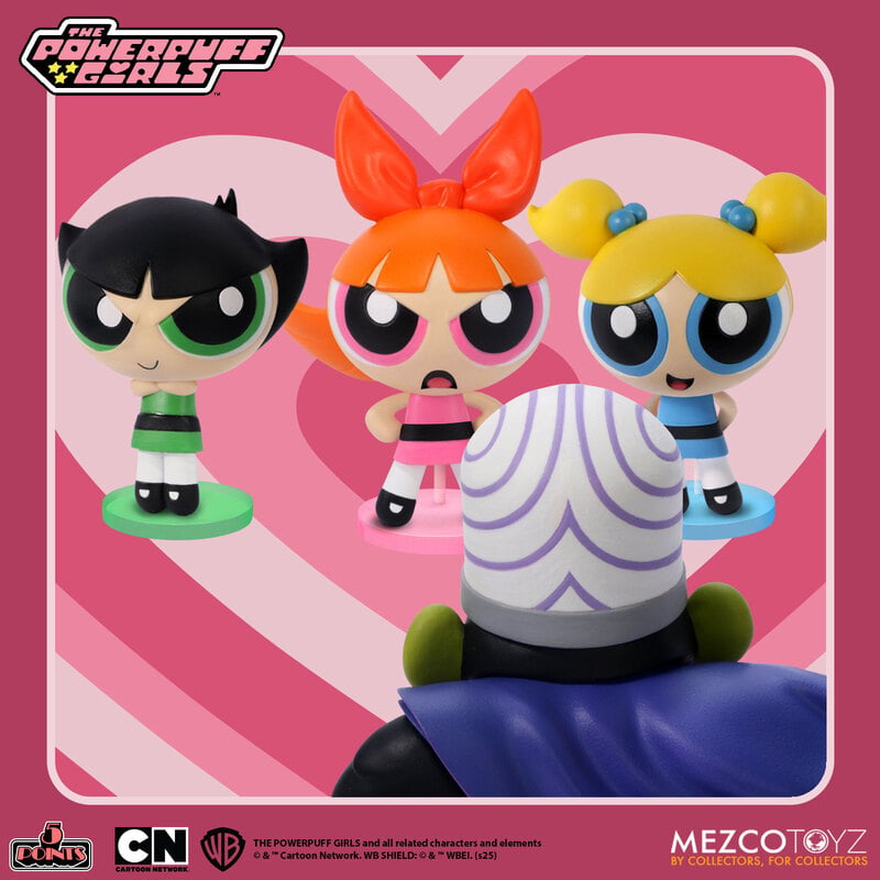 Powerpuff Girls 5 Points Action Figure