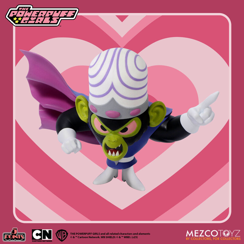 Mojo Jojo Powerpuff Girls 5 Points Action Figure