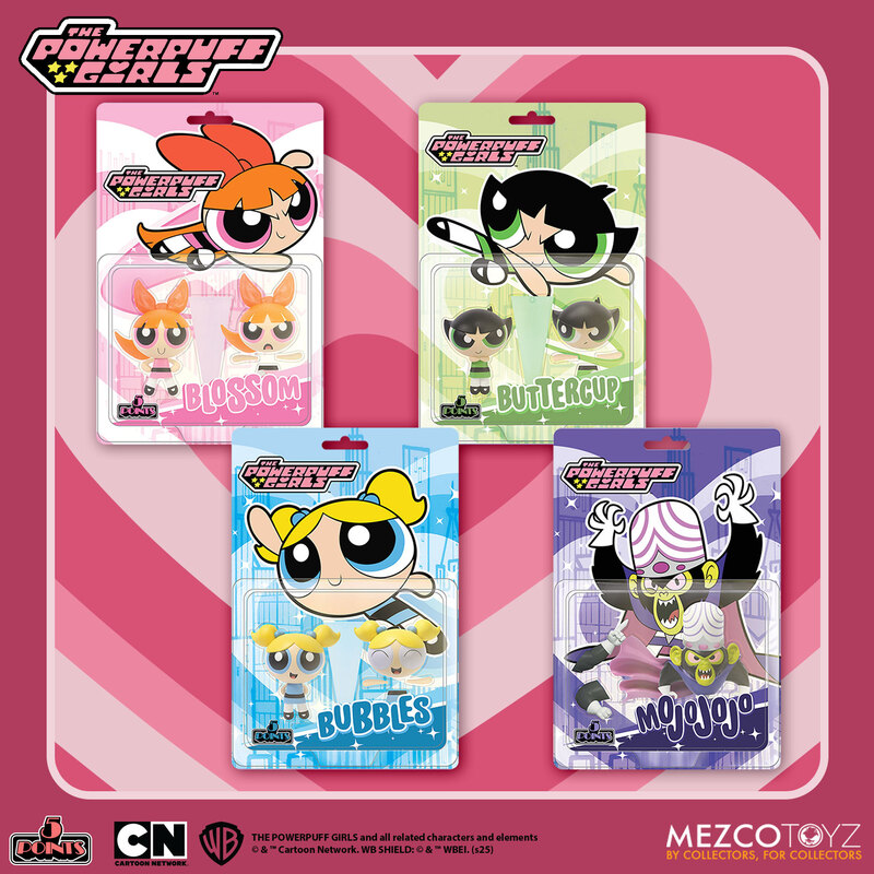 Powerpuff Girls 5 Points Action Figure