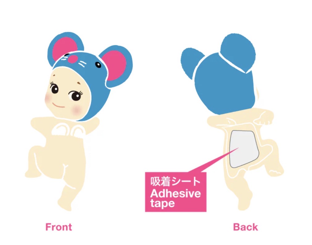 Sonny Angel Hippers Looking Back Series Blind Box