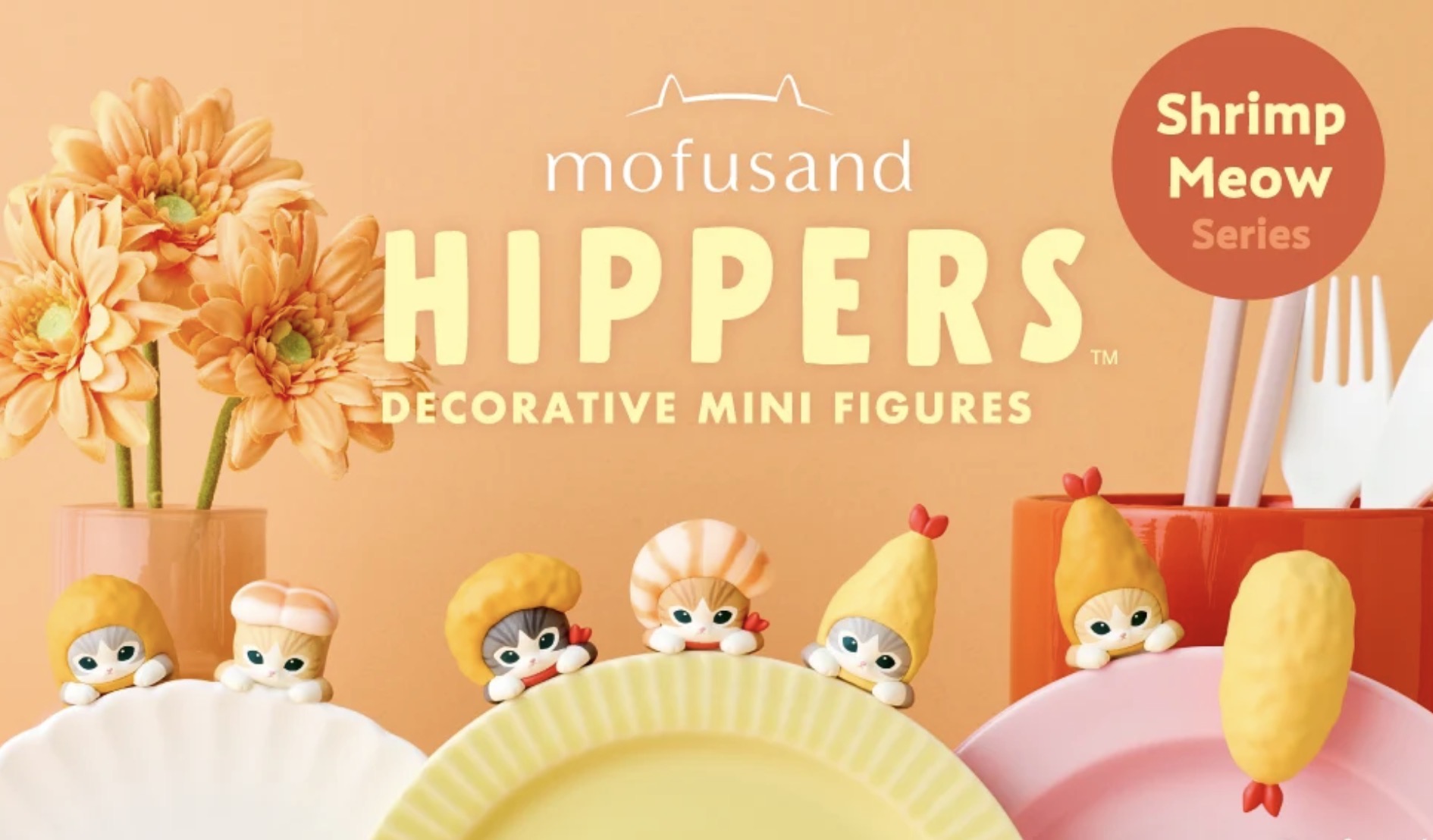 Hippers Mofusand Shrimp Meow Vol. 2 Blind Box