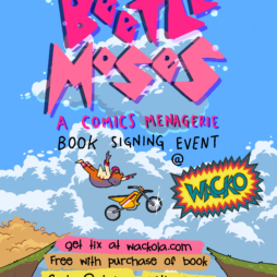 Beetlemoses Book Signing Ticket + Book