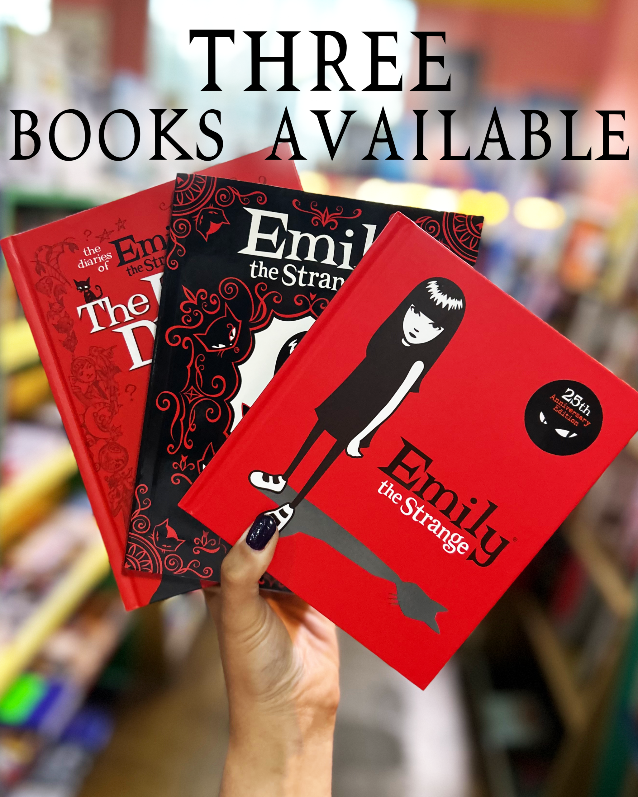 Emily the Strange 25th Anniversary Books/Tickets - Image 2