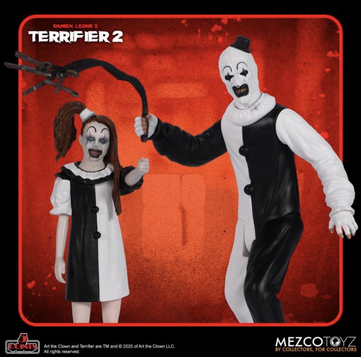 Terrifier 2 5 Points Action Figures