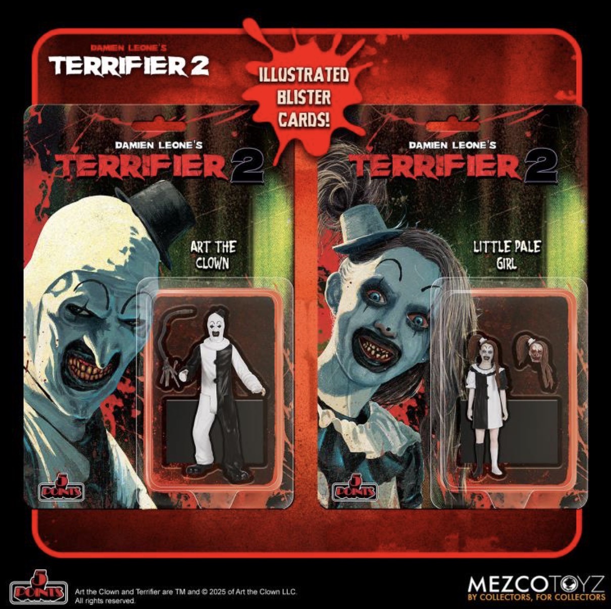 Terrifier 2 5 Points Action Figures